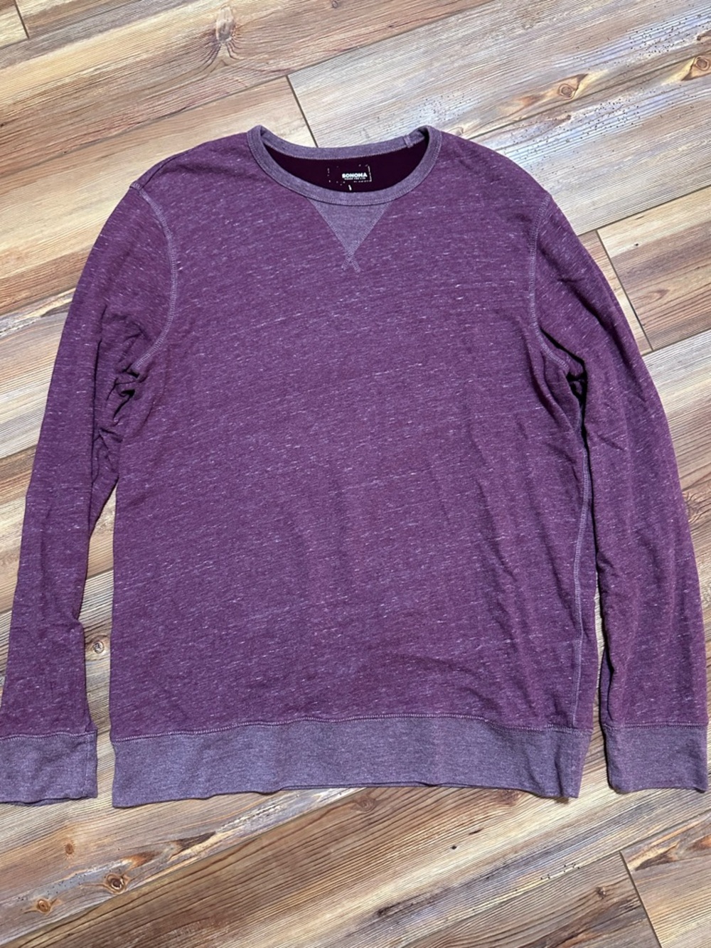 Men's Crewneck Sweater - Maroon